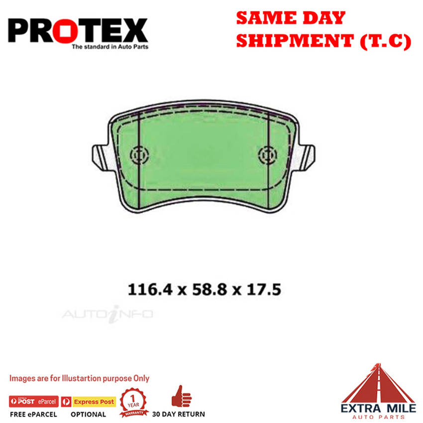 Ceramic Brake Pad Set For Audi A4 2.0 TFSI (B8) 132kw Petrol 2008-2015