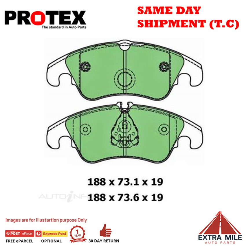 Ceramic Brake Pad Set Frnt For Audi A7 3.0 TFSI Quattro 4GA 2kw Petrol 10-19