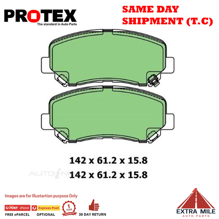 Ceramic Brake Pad Set Frnt For Mazda CX-5 2.5 AWD GH,KE Petrol 2013-2019