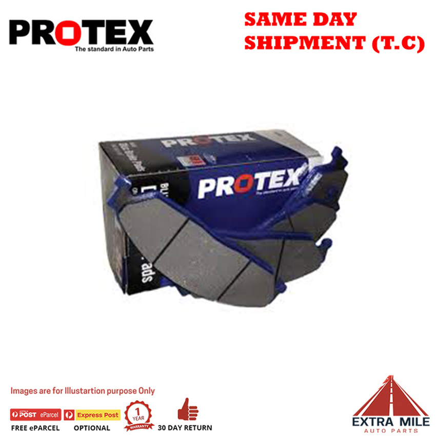 Protex Blue Brake Pad Set Rear For Mercedes-Benz 230 230 E W123 Ptl 81-1985 