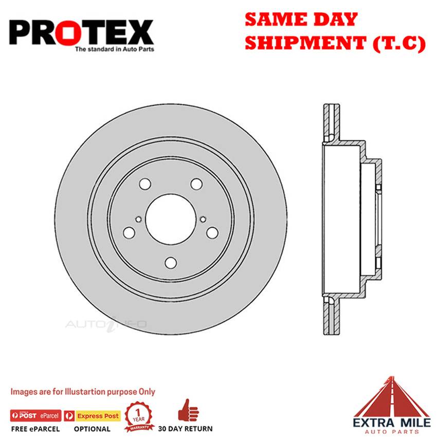 1X PROTEX Rotor - Front For SUZUKI SWIFT . 4D H/B FWD.