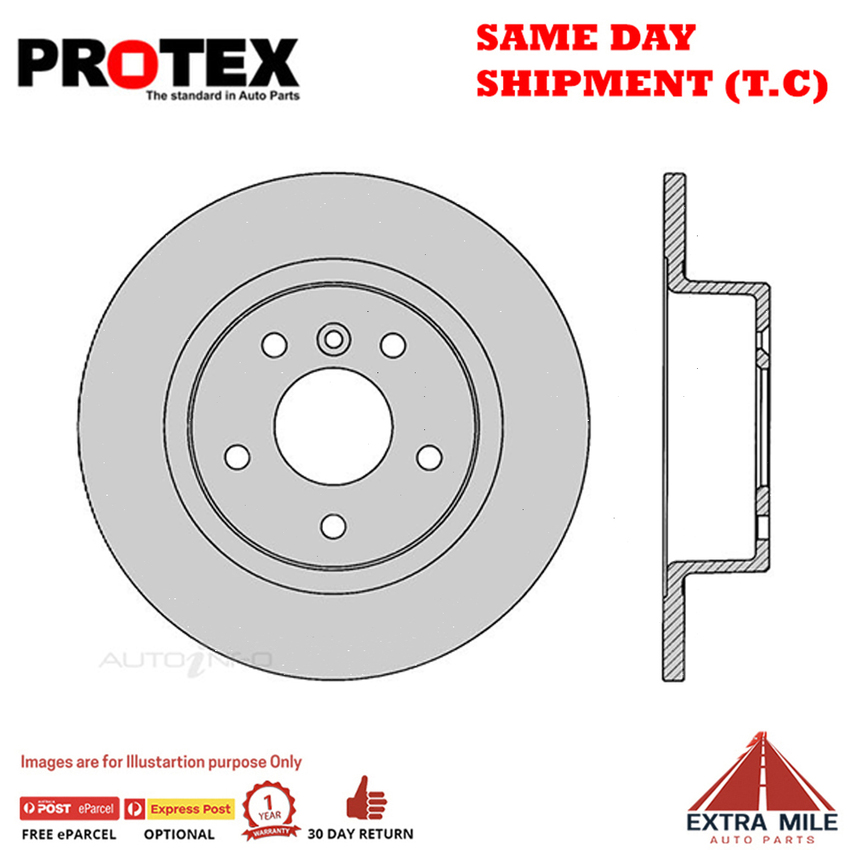 1X PROTEX Rotor - Rear For LAND ROVER RANGE ROVER . 4D SUV 4WD….