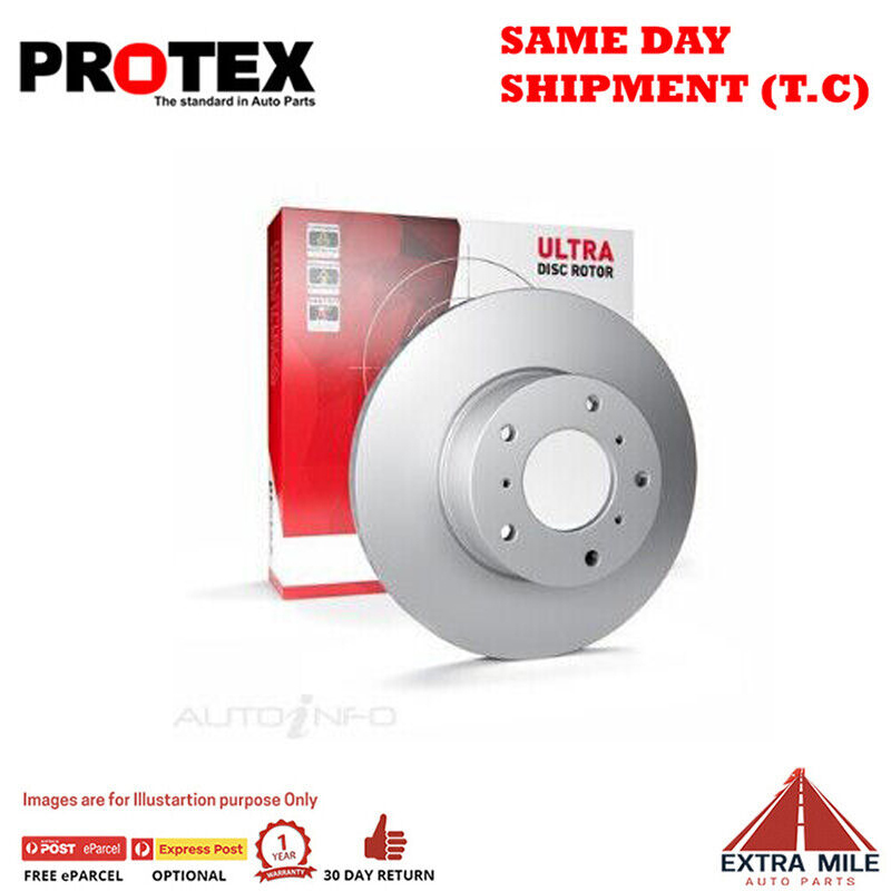 Protex Front Rotor For Mitsubishi Challenger PB PC 2.5L 4wd Diesel