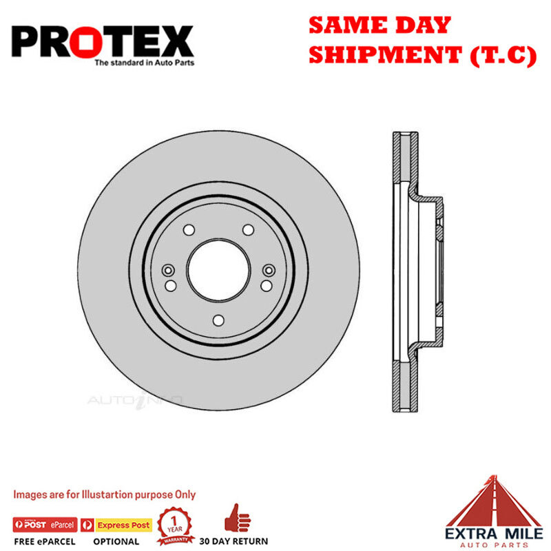 Protex Disc Rotor Pair For KIA STINGER 2.0L 2017-ON