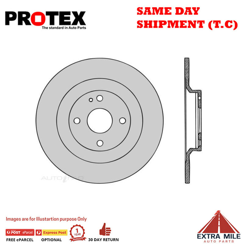 Protex Disc Rotor Pair For MAZDA MX5 ND 2.0L 2015 -ON - DR1280