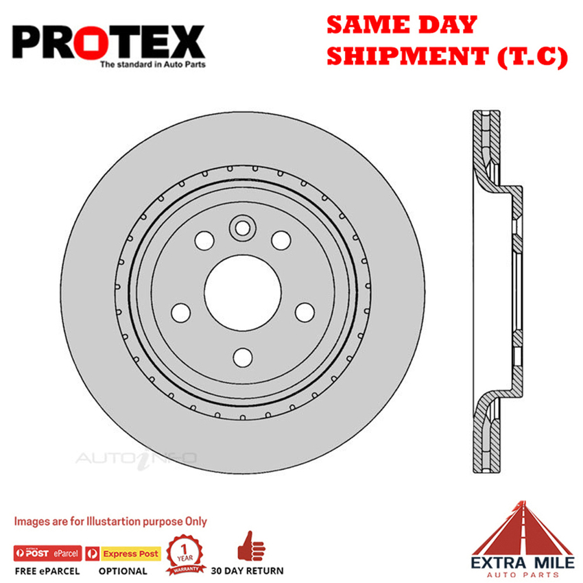 1X PROTEX Rotor - Rear For VOLVO V60 . 4D Wgn AWD…