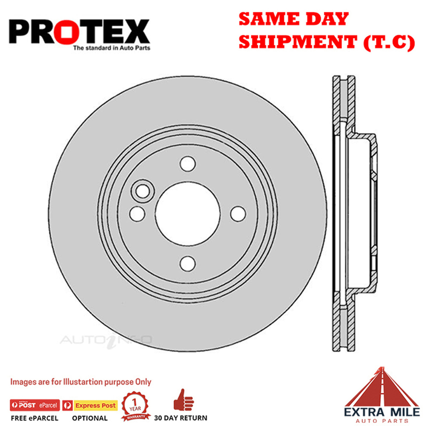1X PROTEX Rotor - Front For MINI COOPER R50 2D H/B FWD..