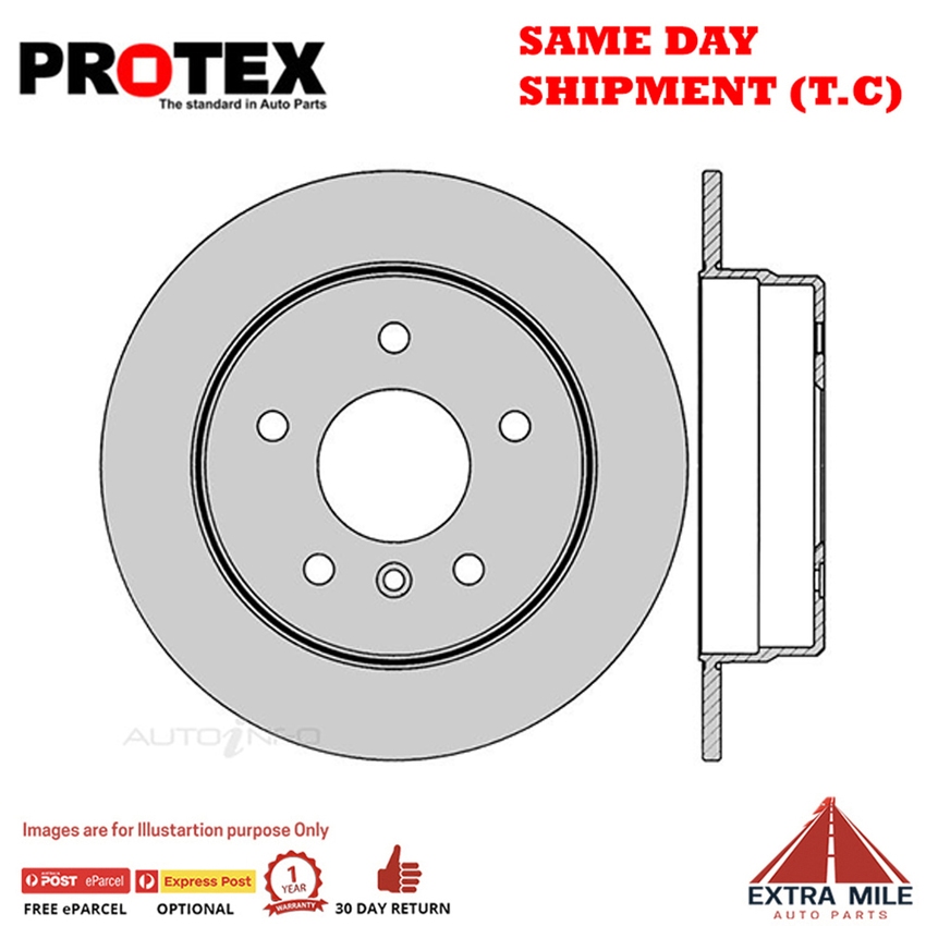1X PROTEX Rotor - Rear For MERCEDES BENZ A160 W168 4D H/B FWD..