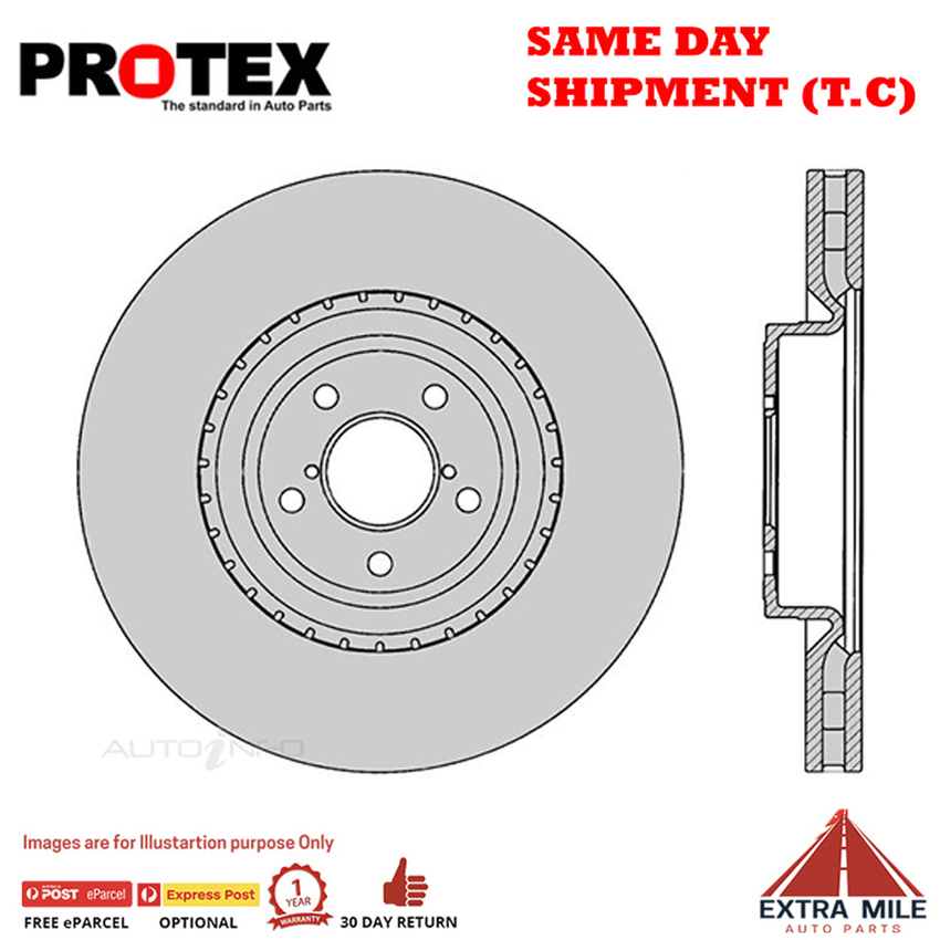 1X PROTEX Rotor - Front For SUBARU LIBERTY BL 4D Sdn 4WD…..