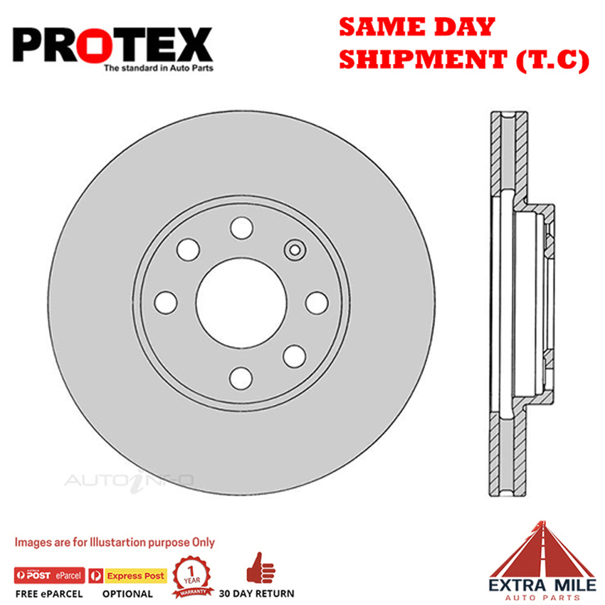 1X Brake Disc Rotor - Front For HOLDEN ASTRA TS 4D H/B FWD