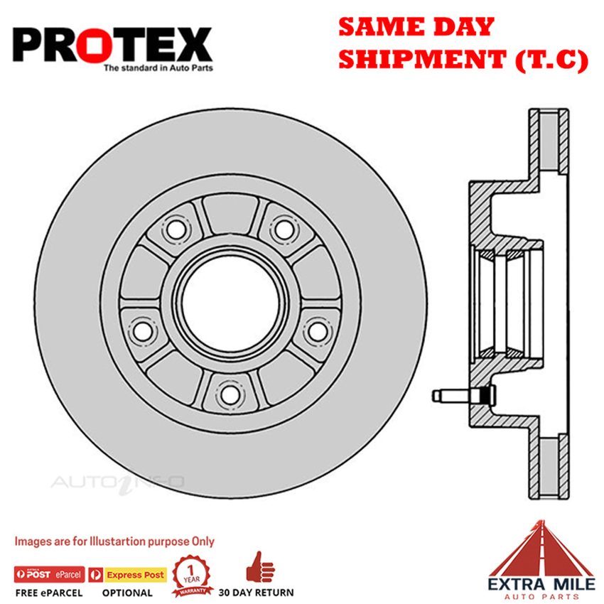 1X PROTEX Rotor - Front For FORD F150 . 2D C/C 4WD..