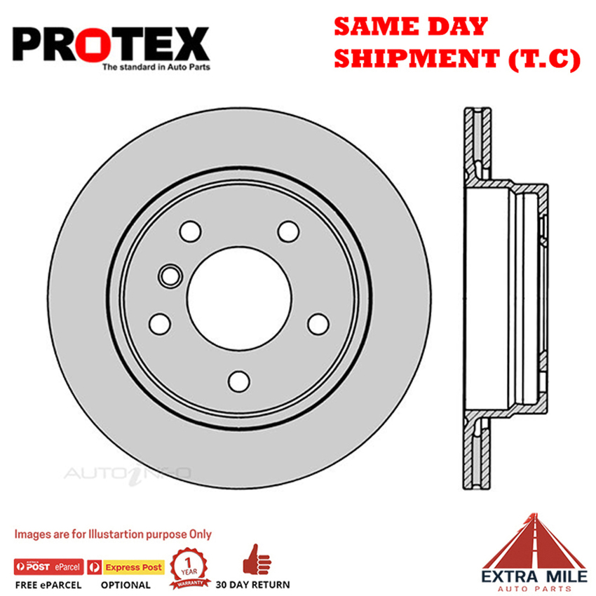 1X PROTEX Rotor - Rear For BMW 323i E36 2D Cpe RWD…