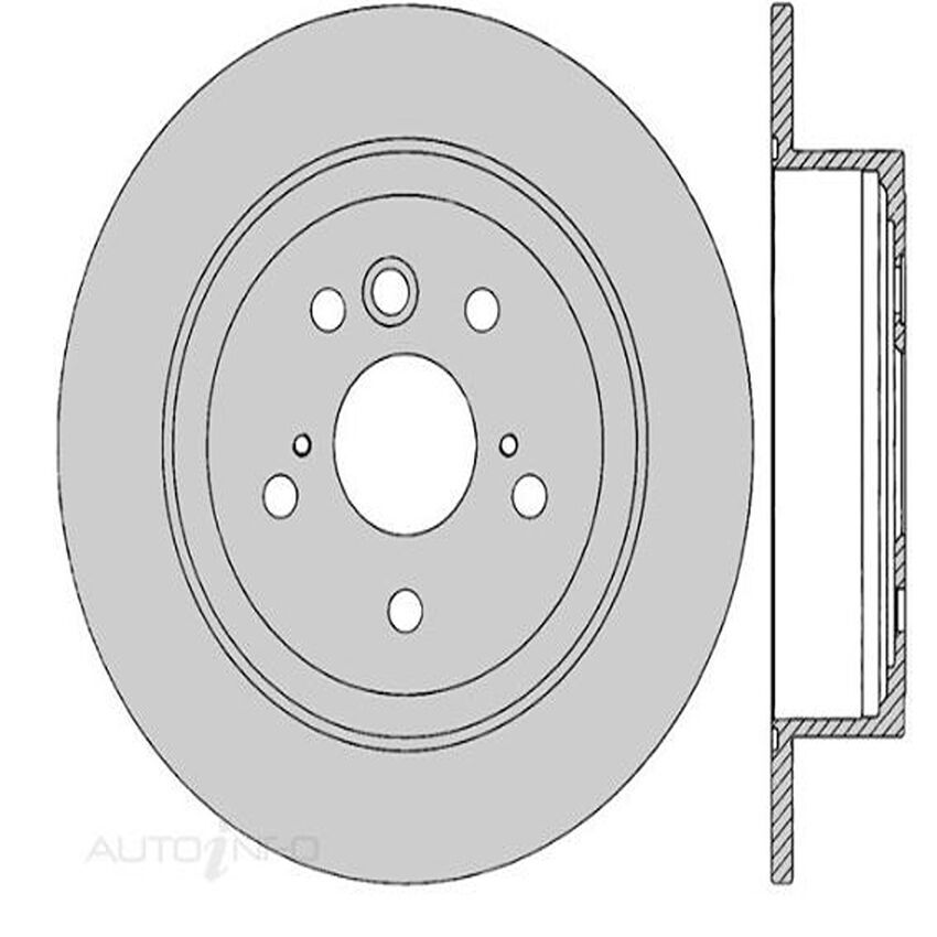 PROTEX Hydraulic Hose-Front For MITSUBISHI EXPRESS SH 3D Van RWD 1991 - 1994