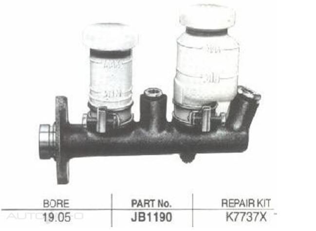 New Brake Master Cylinder For CHRYSLER LANCER LB 2D H/B RWD 1977 - 1979