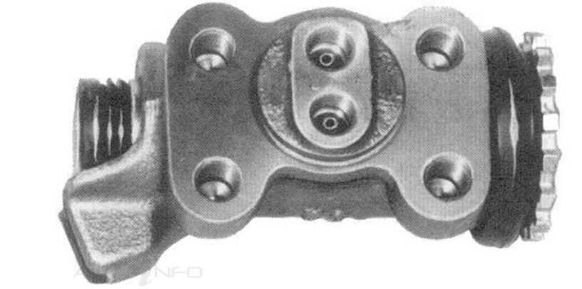 PROTEX Brake Wheel Cylinder- Rear Left For MAZDA T3500  4D C/C RWD 1984 - 1990