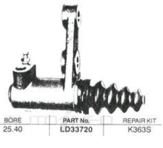 Clutch Slave Cylinder For FORD F100 . 250 6 Cyl CARB 1970 - 1985 LD33720-0