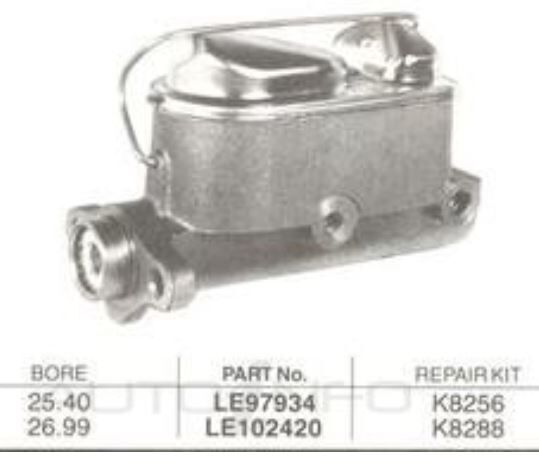 New Brake Master Cylinder For FORD BRONCO . 2D SUV 4WD 1981 - 1987