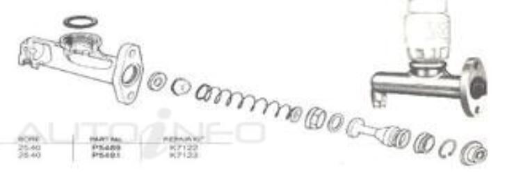 New Brake Master Cylinder For HOLDEN STANDARD FE 4D Wgn RWD 1957 - 1958
