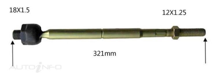 Protex Rack End For EUNOS 30X  2D Cpe FWD 1992 - 1996