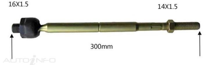 Protex Rack End For FORD EXPLORER UN, UP 4D SUV 4WD 1996 - 1999 RE1057