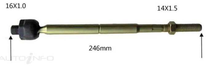 Protex Rack End For NISSAN 350Z Z33 2D Cpe RWD 2002 - 2009
