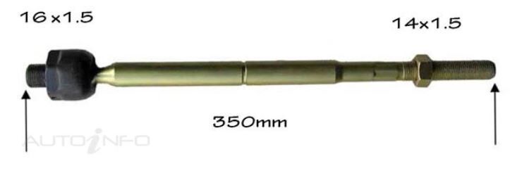 Protex Rack End For MITSUBISHI LANCER CJ 4D Sdn AWD 2008 - 2015