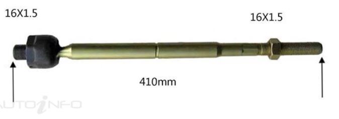 Protex Rack End For FORD TRANSIT  4D C/C RWD 1995 - 2000