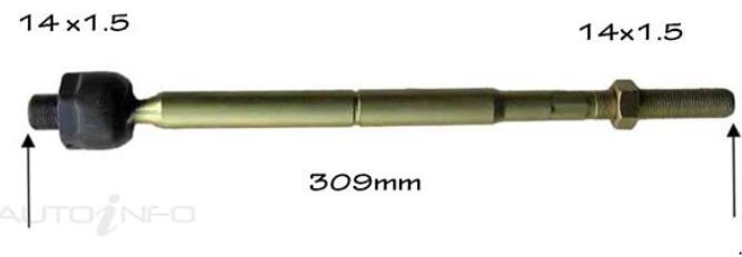 Protex Rack End For FORD FIESTA WT 2D H/B FWD 2012 - 2013