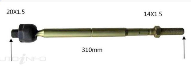 Protex Rack End For HOLDEN CALAIS VZ 4D Sdn RWD 2004 - 2006