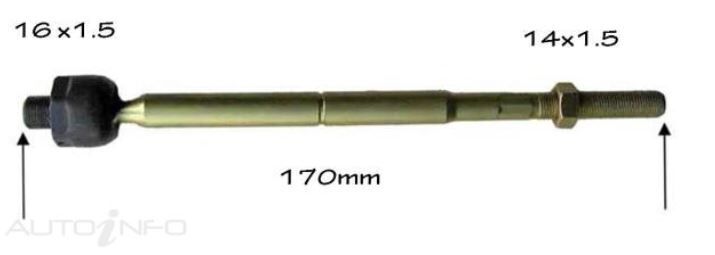 Protex Rack End For HYUNDAI i30 FD 4D H/B FWD 2007 - 2012