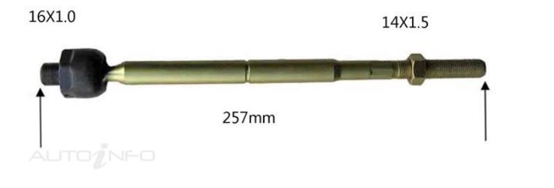 Protex Rack End For Nissan Skyline R33 4D Sedan 4WD 1993 - 1998