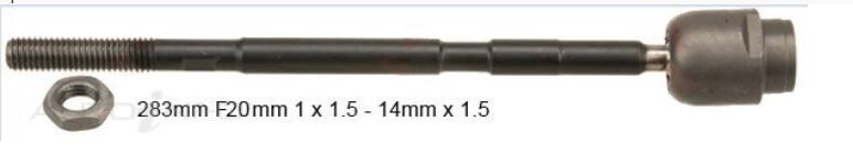 Protex Rack End For VOLVO 240  4D Sdn RWD 1981 - 1993 RE501