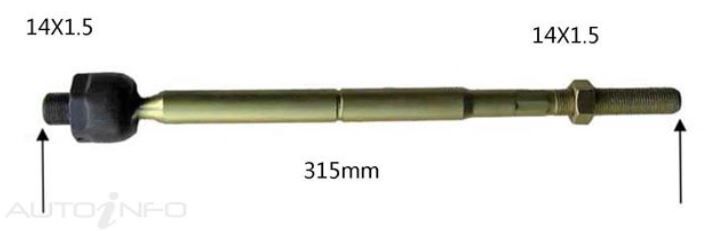 Protex Rack End For GREAT WALL V240 K2 2D C/C 4WD 2010 - 2016