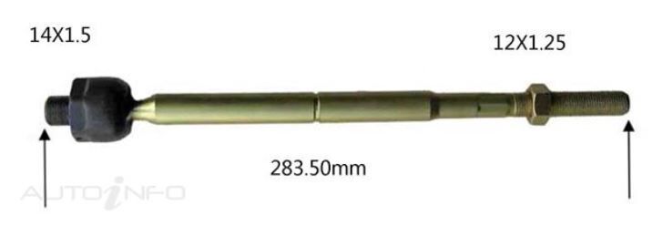 Protex Rack End For HOLDEN ASTRA LD 4D H/B FWD 1987 - 1989