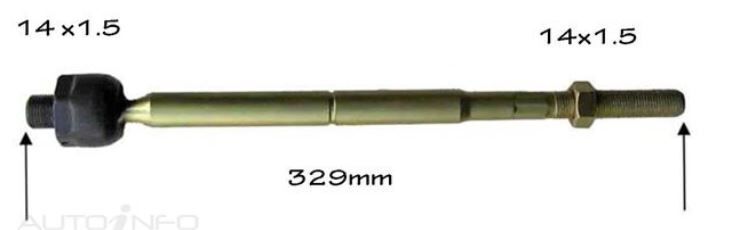 Protex Rack End For TOYOTA COROLLA AE96R 4D L/B FWD 1992 - 1994