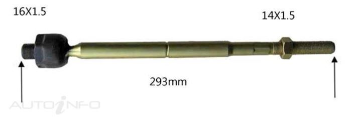 Protex Rack End For MERCEDES BENZ SLK250 R172 2D Conv RWD 2012 - 2016