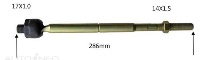 Protex Rack End For MITSUBISHI STARWAGON SH 3D Van RWD 1991 - 1994