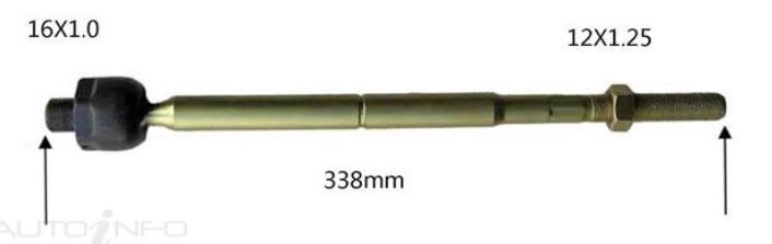 Protex Rack End For FORD LASER KF, KH 4D Sdn FWD 1990 - 1994 RE915R