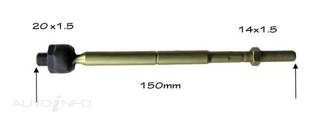 Protex Rack End For HONDA ACCORD CU 4Door Sedan FWD 2008-2016 RE9861