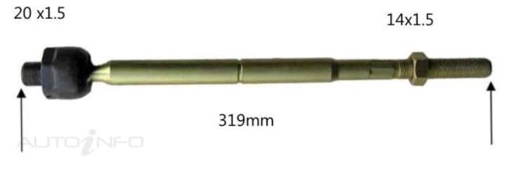 Protex Rack End For HONDA CRV RE 4D SUV 4WD 2006 - 2012 RE9902