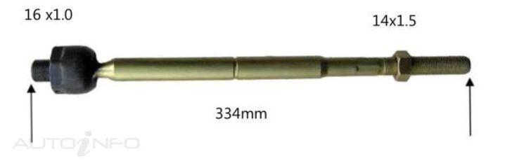 Protex Rack End For HONDA CRV RE 4D SUV 4WD 2006 - 2012