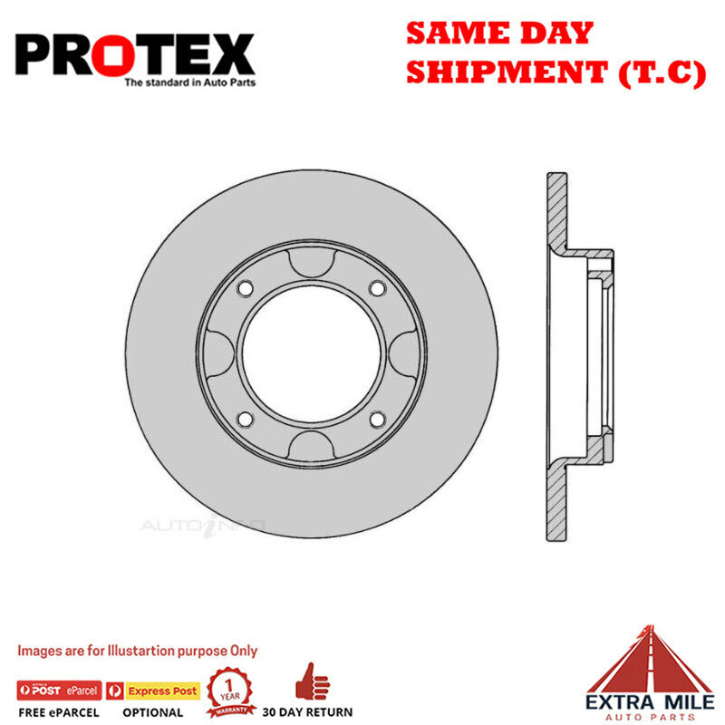 Ultra Select Front Rotor Pair For Honda ACCORD 1.6L 1977 - 1979
