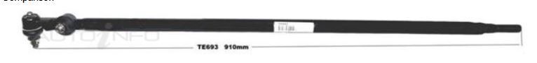 Protex  TIE ROD END R/H INNER For SUZUKI SIERRA SJ410 2D Ute 4WD 