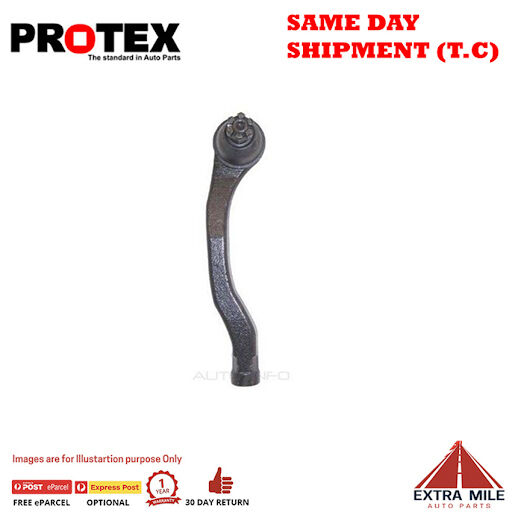 Protex Tie Rod End L/H Outer For HONDA CONCERTO MA 4D H/B FWD 1988-1992