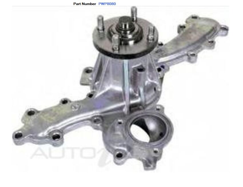 Protex Water Pump For Toyota Land Cruiser Prado GX GXL GRJ120R 4.0L 1GRFE V6 24V