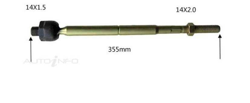 Powermax Rack End For Ford Falcon EA 3.2L/3.9L 3.2, 3.9 4D Sedan/Wagon