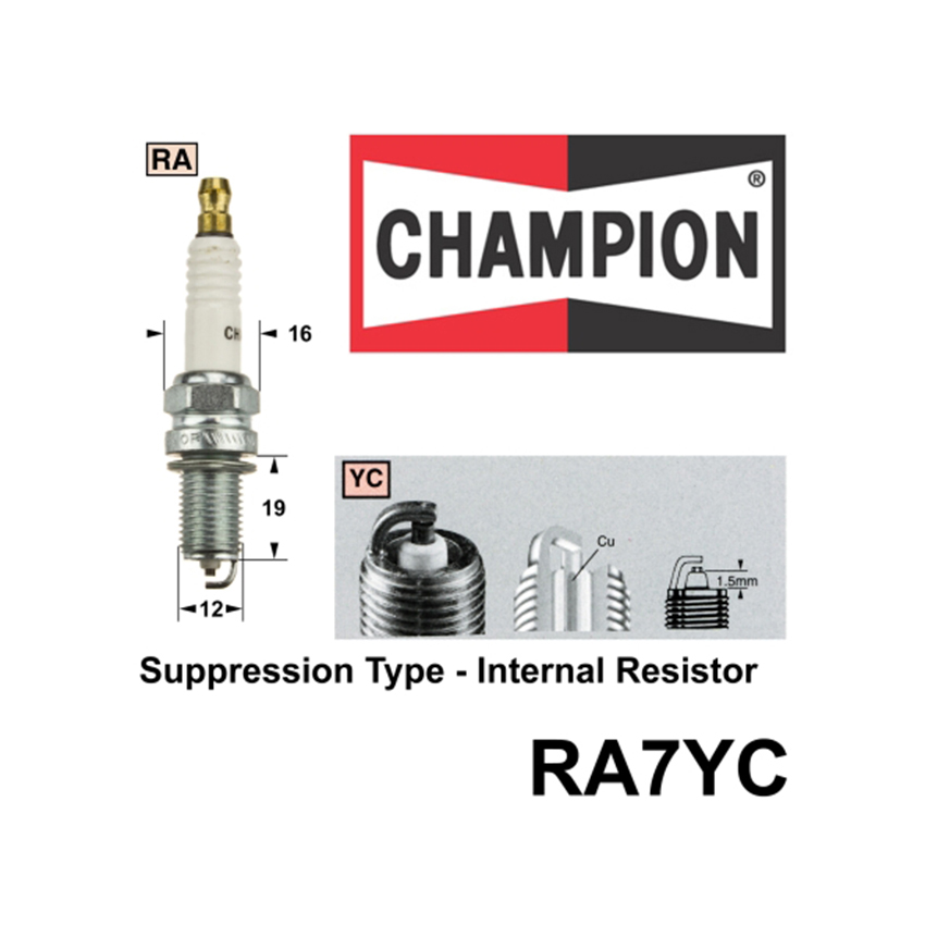 RA7YC Racing Spark Plug for HOLDEN BARINA MJ SPARK