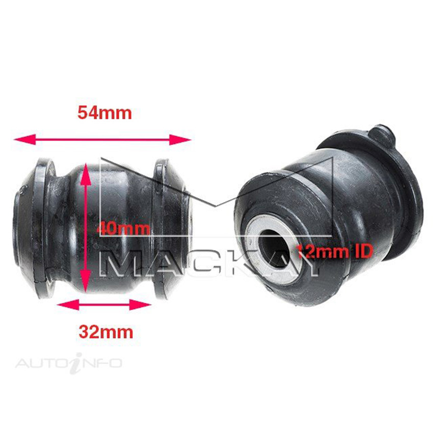 Mackay Control Arm Bush Kit Front Outer Lwr For Honda Civic FD From 2006 to 2012