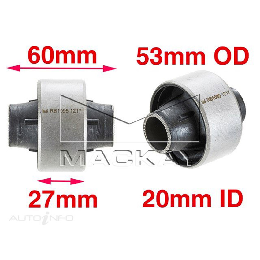 Mackay Control Arm Bush Kit Front Outer Lwr For Toyota Coral AE112R - RBK1095