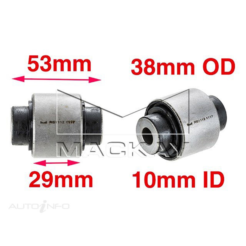 Mackay Control Arm Bush Kit Front Upper Inner For Honda Accord Euro CL - RBK1112
